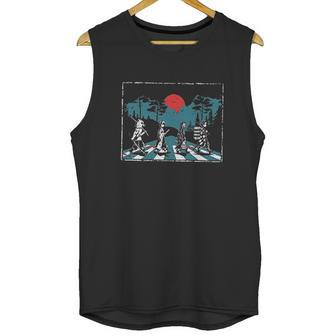 Demon Slayer Abbey Road Tanjiro Nezuko Zenitsu Inosuke Unisex Tank Top | Favorety DE