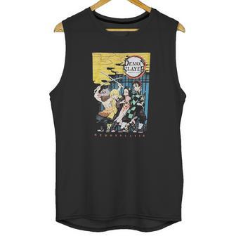 Demon Slayer Art Unisex Tank Top | Favorety