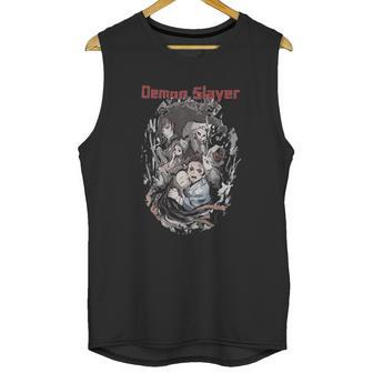 Demon Slayer Black Unisex Tank Top | Favorety DE