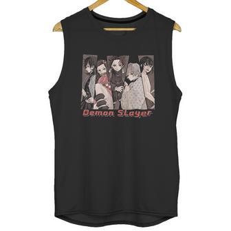 Demon Slayer Characters Art Unisex Tank Top | Favorety CA