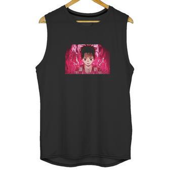 Demon Slayer Red Fire Unisex Tank Top | Favorety CA