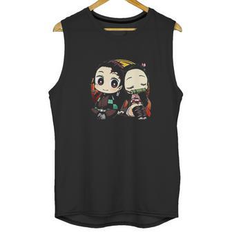 Demon Slayer Sliblings Look Unisex Tank Top | Favorety CA