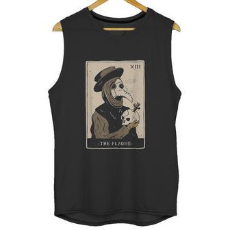 Design Show A Tarot Card With A Plague Doctor Unisex Tank Top | Favorety UK