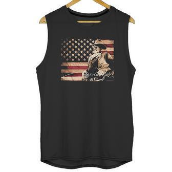 Designs John Wayne Tin Sign Unisex Tank Top | Favorety UK