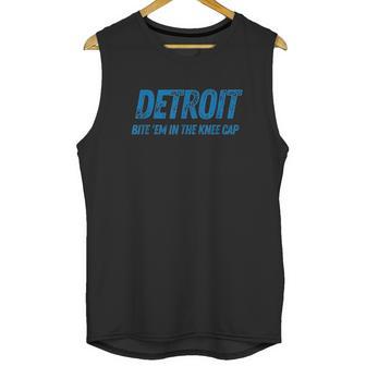 Detroit Michigan Sunday Lion Unisex Tank Top | Favorety UK