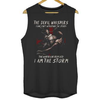 The Devil Whispers Unisex Tank Top | Favorety AU