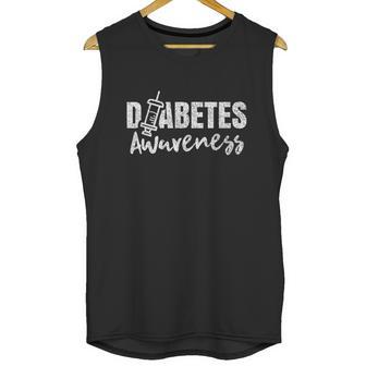 Diabetes Awareness Diabetic Insulin Diabetician Great Gift Unisex Tank Top | Favorety