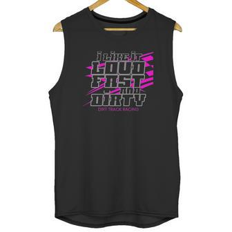 Dirt Track Racing Gear Sprint Car Modified Late Model Racing Unisex Tank Top | Favorety DE