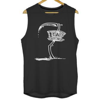 Disc Golf Basket Reaper Sickle Classic Unisex Tank Top | Favorety AU