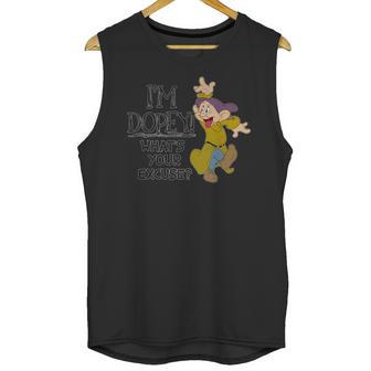 Disney Snow White Im Dopey Whats Your Excuse T-Shirt Unisex Tank Top | Favorety DE