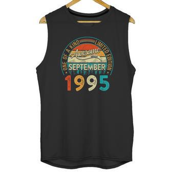 Distressed Vintage Awesome Since September 1995 26 Years Old Unisex Tank Top | Favorety DE