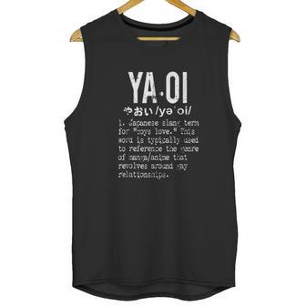 Distressed Yaoi Definition Bl Boys Love Unisex Tank Top | Favorety