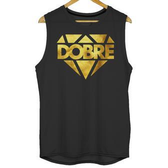 Dobre Twins Dobre Brothers Gold Edition Unisex Tank Top | Favorety