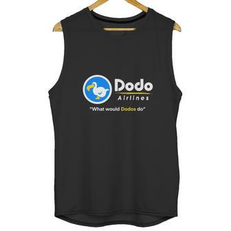 Dodo Airlines What Would Dodos Do Unisex Tank Top | Favorety AU