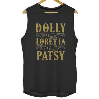 Dolly Loretta Patsy Female Singers Country Unisex Tank Top | Favorety AU