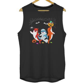 Dolphin Funny Halloween Unisex Tank Top | Favorety CA