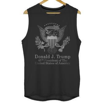 Donald Trump Presidential Seal Usa 45Th President Logo Unisex Tank Top | Favorety DE