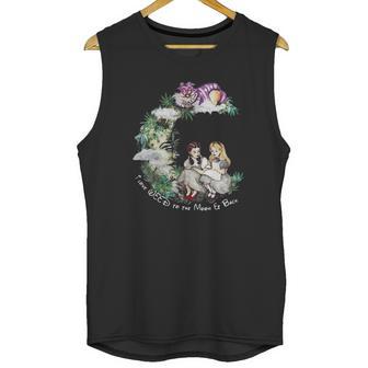 Dorothy And Alice I Love Weed To The Moon Er Back Unisex Tank Top | Favorety