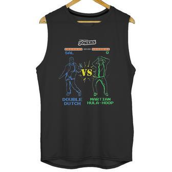 Double Dutch Martian Hula Hoop Unisex Tank Top | Favorety