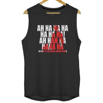 Dr Horrible Laugh Dr Horribles Sing Along Blog Musical Comedy Captain Hammer Penny Gift Unisex Tank Top | Favorety DE