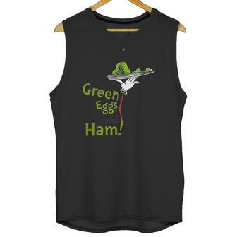 Dr Seuss Green Eggs And Ham Title Unisex Tank Top | Favorety