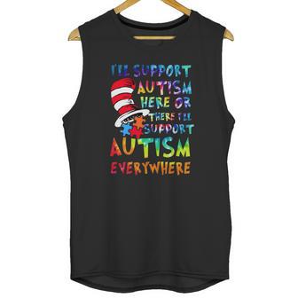 Dr Seuss Ill Support Autism Everywhere Unisex Tank Top | Favorety CA