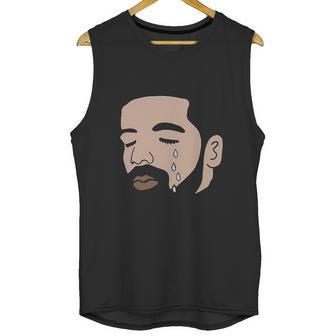 Drake Crying Black Unisex Tank Top | Favorety CA