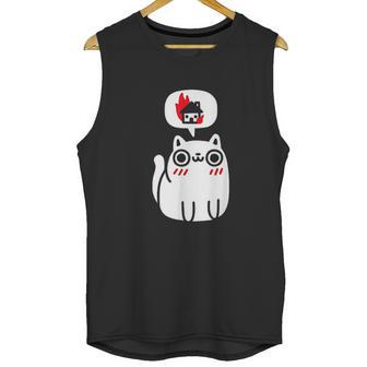 Dreaming Of Destruction Funny Cat Unisex Tank Top | Favorety AU