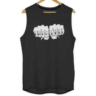 Drug Free Tattoo Narcotics Anonymous Recovery Unisex Tank Top | Favorety AU