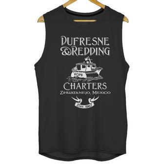 Dufresne And Redding Charters Zihuatanejo Mexico Fun Unisex Tank Top | Favorety DE