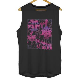 Dumbo Pink Elephants On Parade Unisex Tank Top | Favorety CA