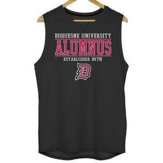 Duquesne University Alumnus Unisex Tank Top | Favorety UK