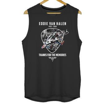 Eddie Van Helen Thanks For The Memory Unisex Tank Top | Favorety