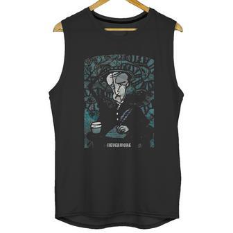 Edgar Allan Poe Nevermore Raven Unisex Tank Top | Favorety DE