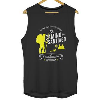 El Camino De Santiago Compostela Spain Pilgrim Hikers Gift Unisex Tank Top | Favorety UK