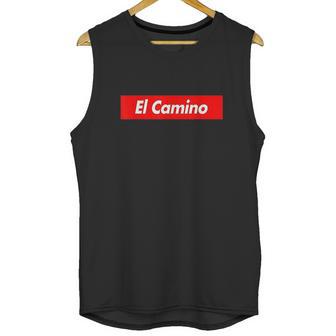 El Camino Red Box Logo Funny Unisex Tank Top | Favorety AU