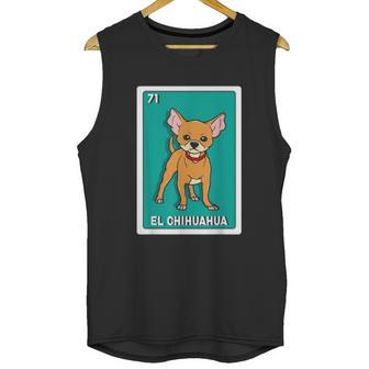 El Chihuahua Mexican Bingo Card Unisex Tank Top | Favorety