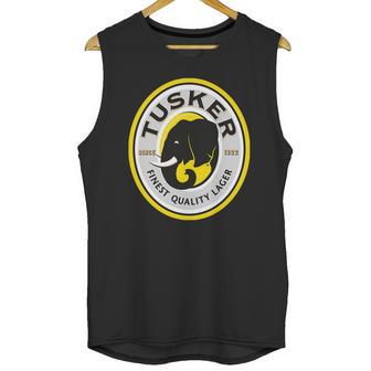 Elephant Tusker Unisex Tank Top | Favorety