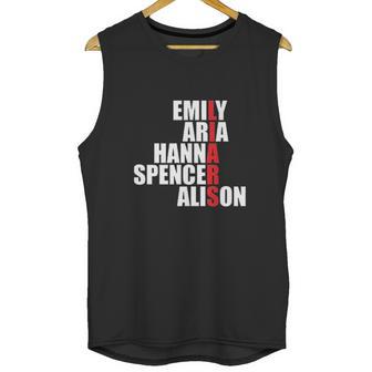 Emily Aria Hanna Spencer Alison Unisex Tank Top | Favorety AU