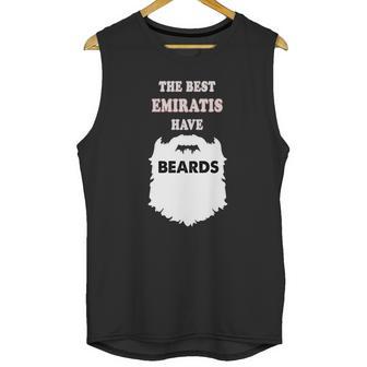 Emirati Beards Gift Uae Bearded Dubai Arab Tee Unisex Tank Top | Favorety AU