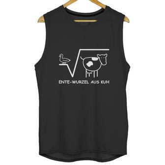 Ente Wurzel Aus Kuh Mathe Unisex Tank Top | Favorety AU