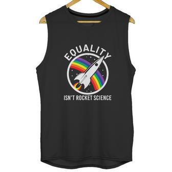 Equality Is Lgbt Ally Homo Pride Month Graphic Design Printed Casual Daily Basic Unisex Tank Top | Favorety