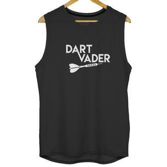 Evolution To Darts Vader Funny Darts Player Gift Unisex Tank Top | Favorety UK