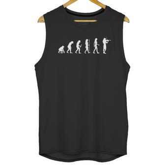 Evolution Violinist Unisex Tank Top | Favorety CA