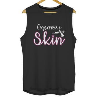 Expensive Skin Tattoo Artist Machine Inked Skin Beards Unisex Tank Top | Favorety UK