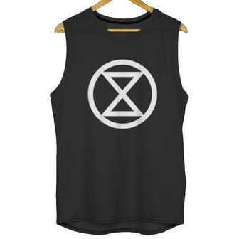 Extinction Rebellion Rebel For Life Climate Change Carbon Unisex Tank Top | Favorety