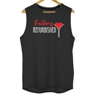 Factory Refurbished Open Heart Bypass Surgery Zipper Unisex Tank Top | Favorety UK