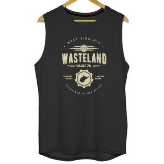 Fallout 76 Wasteland Vault 76 West Virgina Unisex Tank Top | Favorety