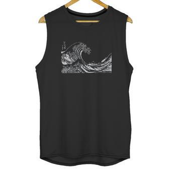 Famous Vintage Art The Great Wave By Katsushika Hokusai Unisex Tank Top | Favorety UK