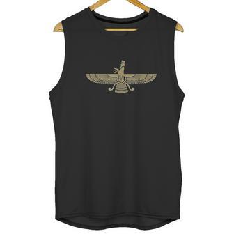 Farvahar Faravahar Farohar Iranian Persian Zoroastrianism Unisex Tank Top | Favorety